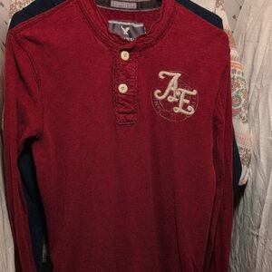 American Eagle Outfitters Red Sweatshirt